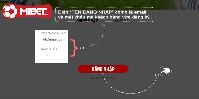 Quy trình đăng nhập MIBET chỉ mất vài phút